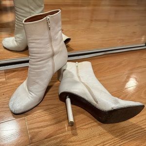Vetements White And white lighter Ankle Boots 39